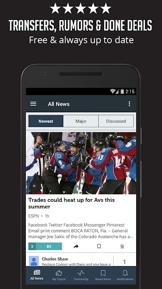 Run android online APK Hockey Trade Rumors - SF from MyAndroid or emulate Hockey Trade Rumors - SF using MyAndroid