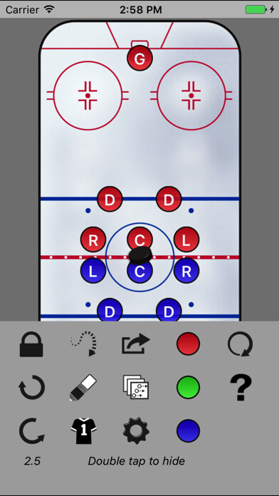 Emulate iPhone app Hockey WhiteBoard using MyAndroid