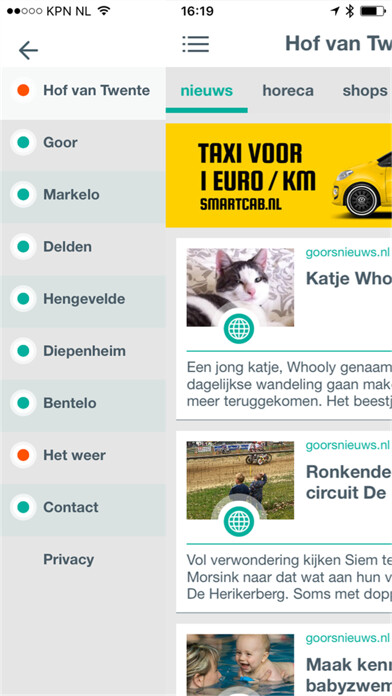 Emulate iPhone app Hofnieuws using MyAndroid Emulate iPhone app Hofnieuws using MyAndroid
