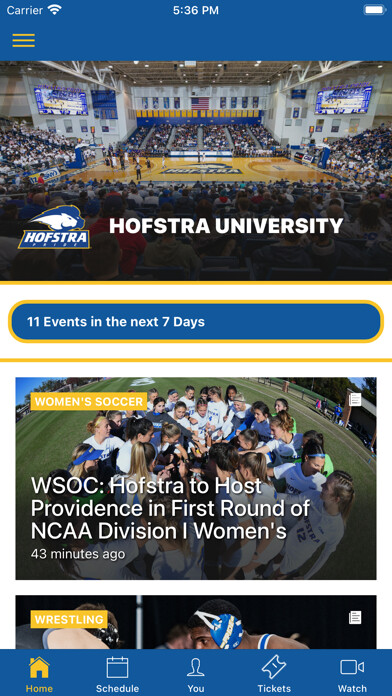 Emulate iPhone app Hofstra Pride using MyAndroid Emulate iPhone app Hofstra Pride using MyAndroid
