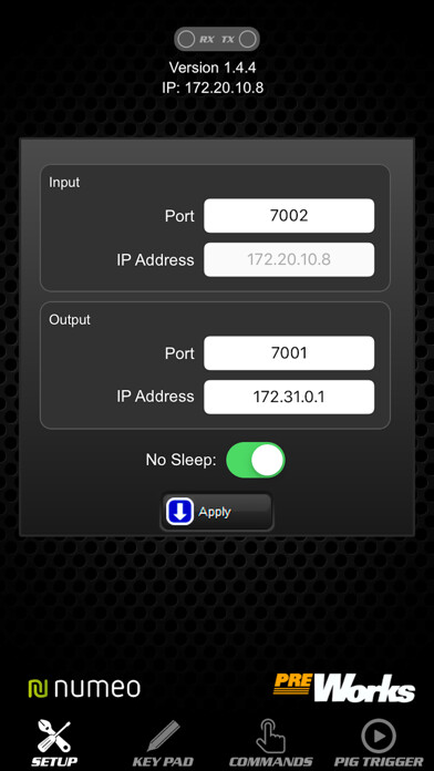 Emulate iPhone app Hog 4 Remote using MyAndroid
