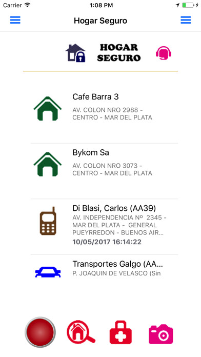 Emulate iPhone app Hogar Seguro using MyAndroid Emulate iPhone app Hogar Seguro using MyAndroid