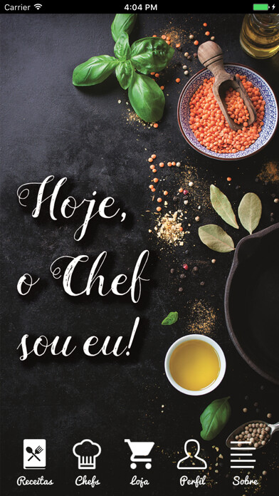 Emulate iPhone app Hoje, o Chef sou eu! using MyAndroid Emulate iPhone app Hoje, o Chef sou eu! using MyAndroid
