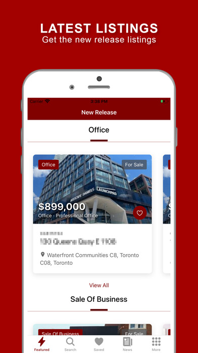 Emulate iPhone app Hokaho Commercial Properties using MyAndroid Emulate iPhone app Hokaho Commercial Properties using MyAndroid