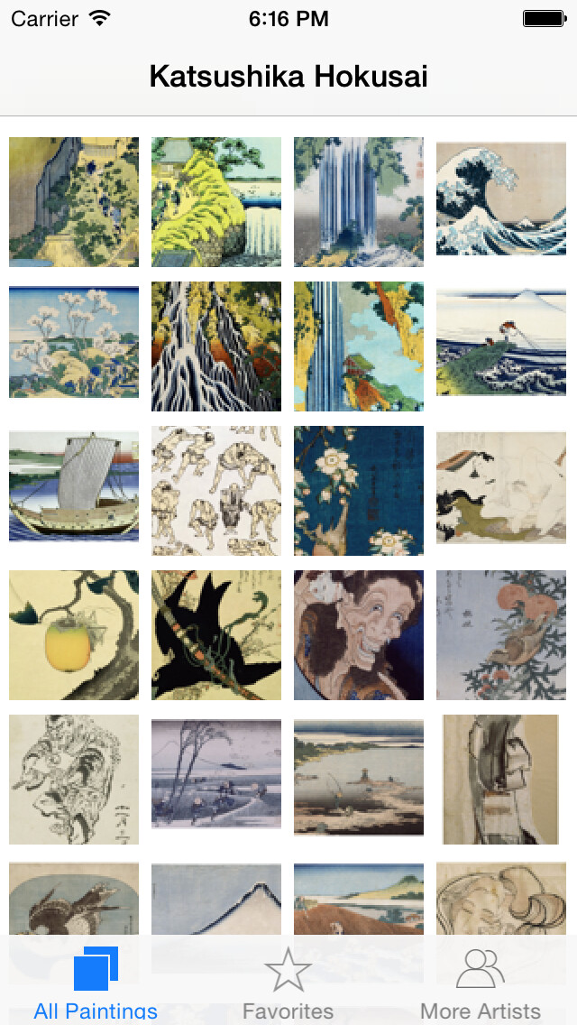 Emulate iPhone app Hokusai 114 Paintings HD 100M+ Ad-free using MyAndroid Emulate iPhone app Hokusai 114 Paintings HD 100M+ Ad-free using MyAndroid