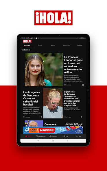 Run android online APK ¡HOLA! ESPAÑA Revista impresa from MyAndroid or emulate ¡HOLA! ESPAÑA Revista impresa using MyAndroid Run android online APK ¡HOLA! ESPAÑA Revista impresa from MyAndroid or emulate ¡HOLA! ESPAÑA Revista impresa using MyAndroid