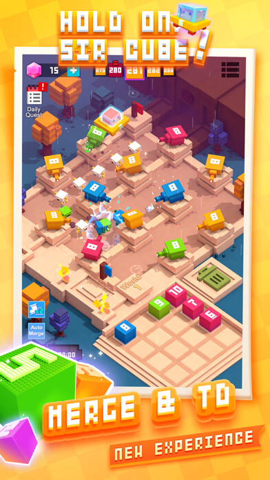 Emulate iPhone app Hold on, Sir Cube! using MyAndroid Emulate iPhone app Hold on, Sir Cube! using MyAndroid
