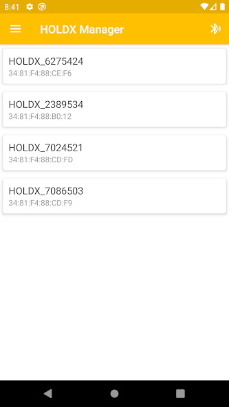 Run android online APK HOLDX Manager from MyAndroid or emulate HOLDX Manager using MyAndroid