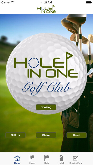 Emulate iPhone app Hole in One Golf using MyAndroid