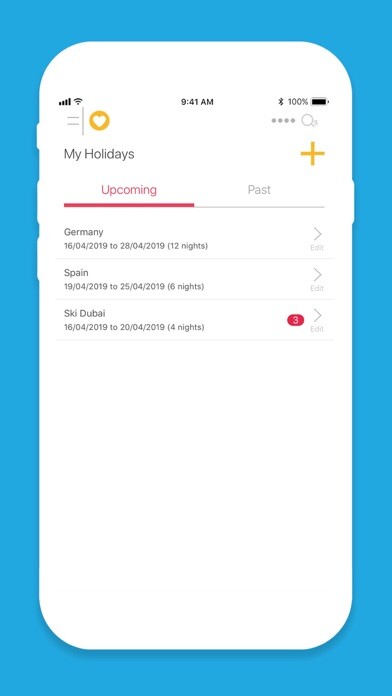 Emulate iPhone app HOLiD8 - Holiday Dating App using MyAndroid
