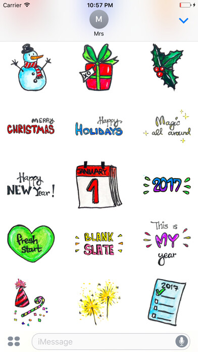 Emulate iPhone app Holiday Sketches using MyAndroid Emulate iPhone app Holiday Sketches using MyAndroid