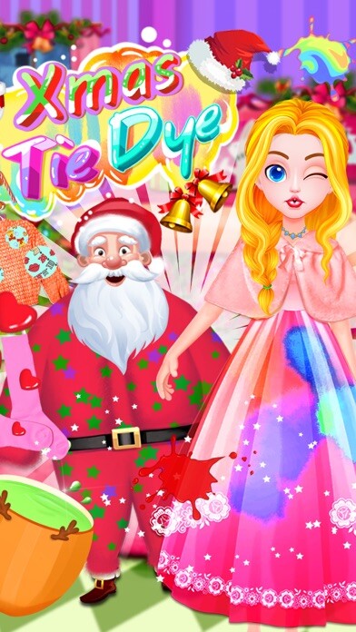 Emulate iPhone app Holiday Tie Dye Fashion Art using MyAndroid Emulate iPhone app Holiday Tie Dye Fashion Art using MyAndroid
