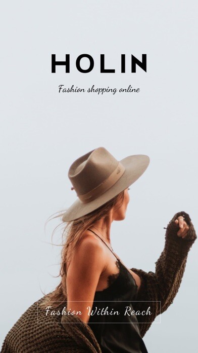 Emulate iPhone app HOLIN-Fashion Shopping Online using MyAndroid