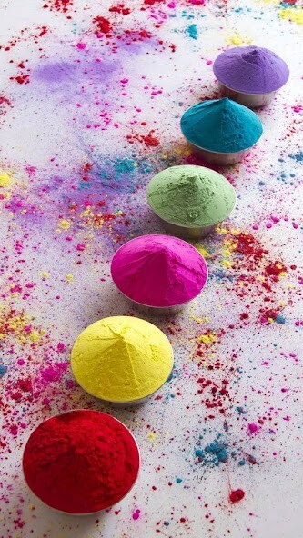 Run android online APK holi wallpaper from MyAndroid or emulate holi wallpaper using MyAndroid