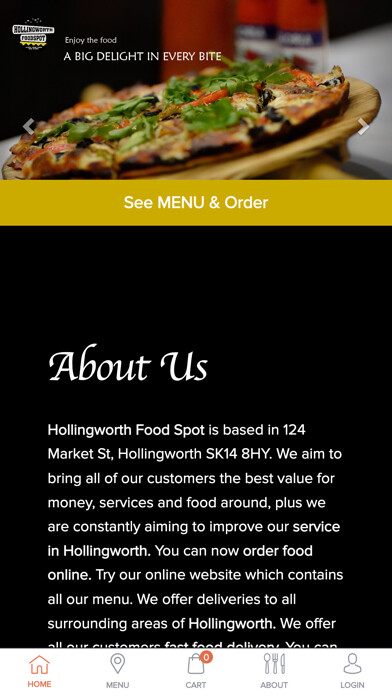 Emulate iPhone app Hollingworth FoodSpot using MyAndroid Emulate iPhone app Hollingworth FoodSpot using MyAndroid