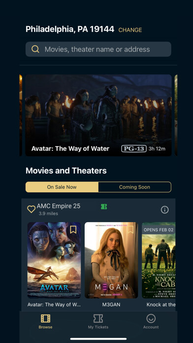 Emulate iPhone app Hollywood.com - Tickets & More using MyAndroid