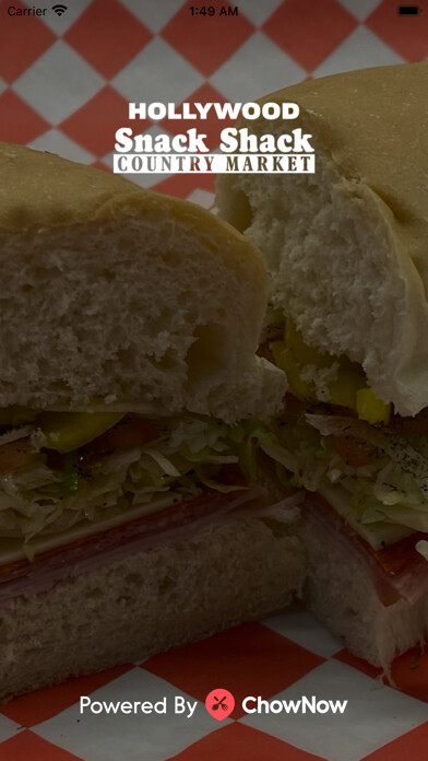 Emulate iPhone app Hollywood Snack Shack using MyAndroid