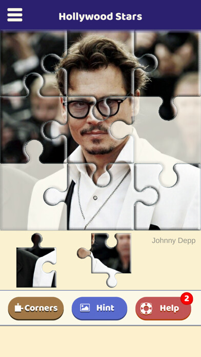 Emulate iPhone app Hollywood Stars Jigsaw Puzzle using MyAndroid Emulate iPhone app Hollywood Stars Jigsaw Puzzle using MyAndroid