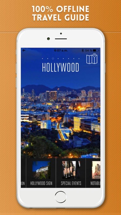 Emulate iPhone app Hollywood Travel Guide and Offline City Map using MyAndroid Emulate iPhone app Hollywood Travel Guide and Offline City Map using MyAndroid