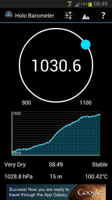 Emulate Android APK Holo Barometer Emulate Android APK Holo Barometer
