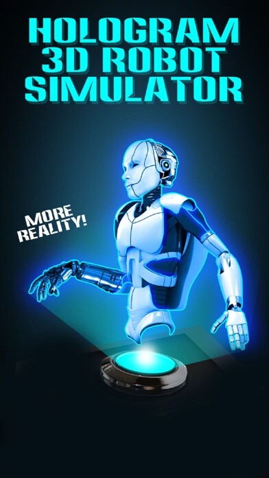 Emulate iPhone app Hologram 3D Robot Simulator using MyAndroid Emulate iPhone app Hologram 3D Robot Simulator using MyAndroid