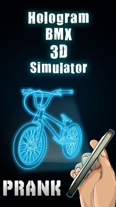 Emulate iPhone app Hologram BMX 3D Simulator using MyAndroid