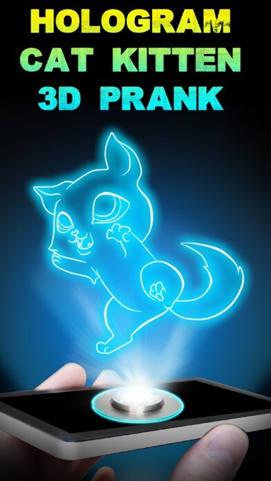 Emulate iPhone app Hologram Cat Kitten 3D Prank using MyAndroid Emulate iPhone app Hologram Cat Kitten 3D Prank using MyAndroid