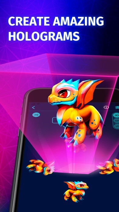 Emulate iPhone app Hologramium 3D AR: VR Lighting using MyAndroid Emulate iPhone app Hologramium 3D AR: VR Lighting using MyAndroid