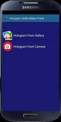 Emulate Android APK Hologram Selfie Maker Prank Emulate Android APK Hologram Selfie Maker Prank