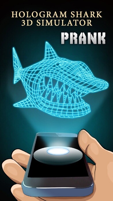 Emulate iPhone app Hologram Shark 3D Simulator using MyAndroid Emulate iPhone app Hologram Shark 3D Simulator using MyAndroid