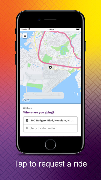 Emulate iPhone app holoholo Mobility using MyAndroid