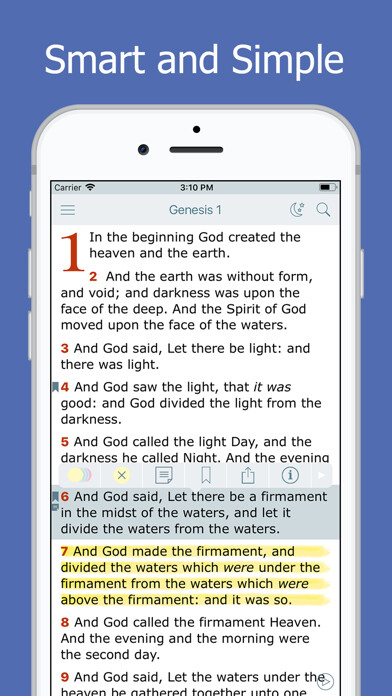Emulate iPhone app Holy Bible - Daily Reading using MyAndroid Emulate iPhone app Holy Bible - Daily Reading using MyAndroid