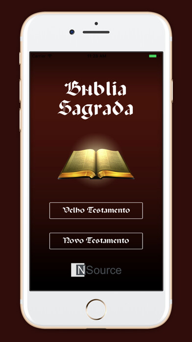 Emulate iPhone app Holy Bible in Portuguese using MyAndroid