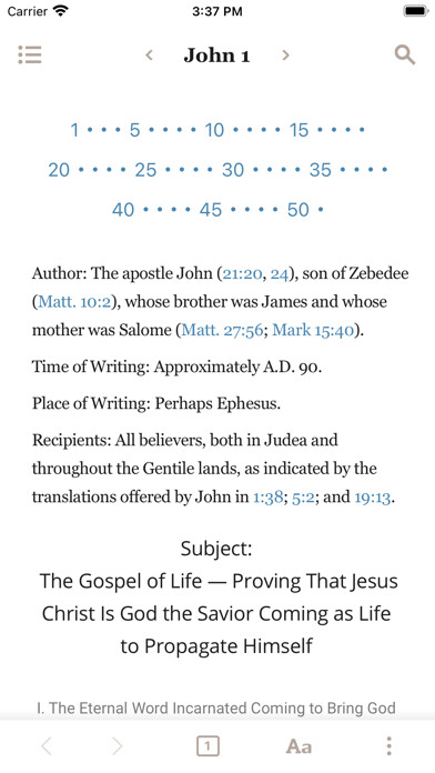 Emulate iPhone app Holy Bible Recovery Version using MyAndroid