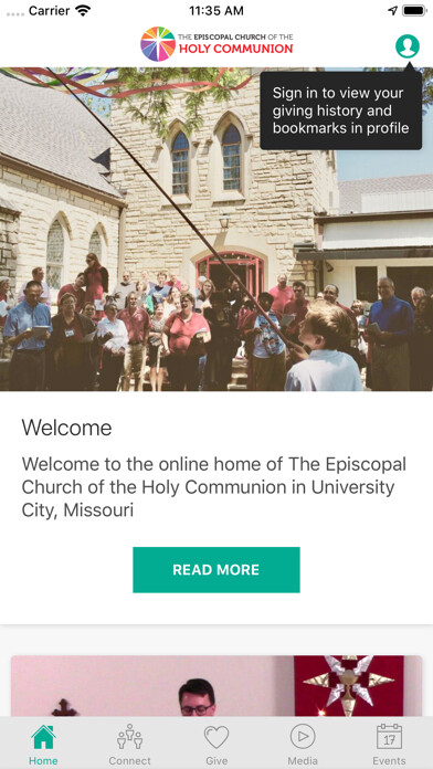 Emulate iPhone app Holy Communion UCity using MyAndroid Emulate iPhone app Holy Communion UCity using MyAndroid