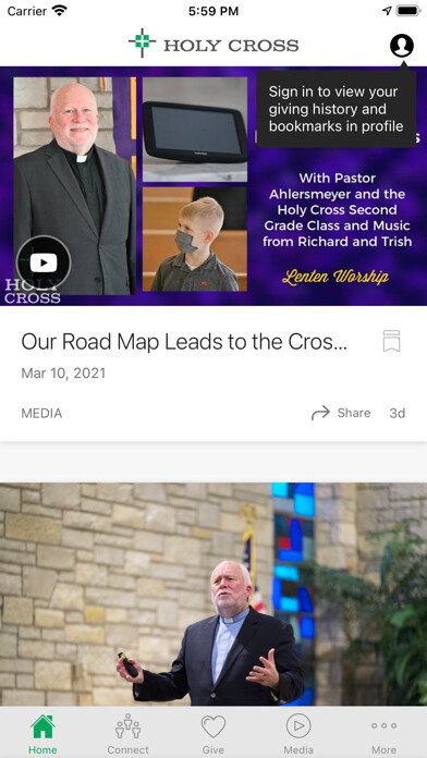 Emulate iPhone app Holy Cross Fort Wayne using MyAndroid Emulate iPhone app Holy Cross Fort Wayne using MyAndroid