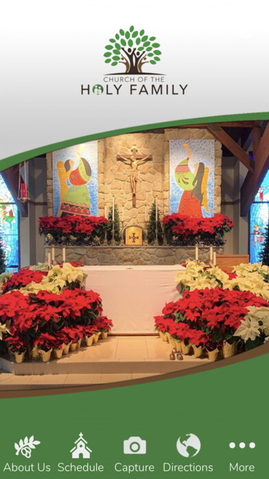 Emulate iPhone app Holy Family - Sewell, NJ using MyAndroid