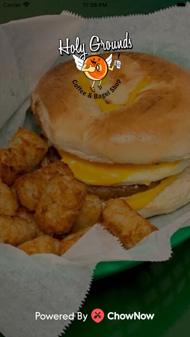 Emulate iPhone app Holy Grounds Coffee and Bagels using MyAndroid Emulate iPhone app Holy Grounds Coffee and Bagels using MyAndroid