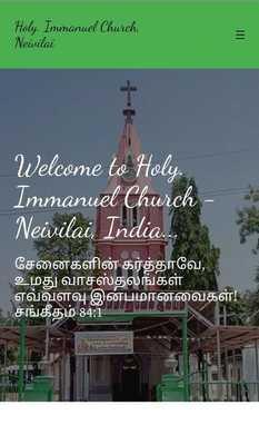 Emulate Android APK Holy. Immanuel Church