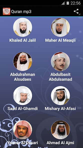 Run android online APK Holy Quran MP3 from MyAndroid or emulate Holy Quran MP3 using MyAndroid