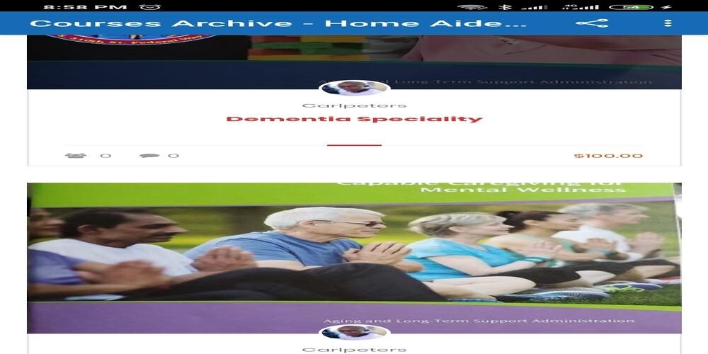Run android online APK Home Aide Training Center from MyAndroid or emulate Home Aide Training Center using MyAndroid