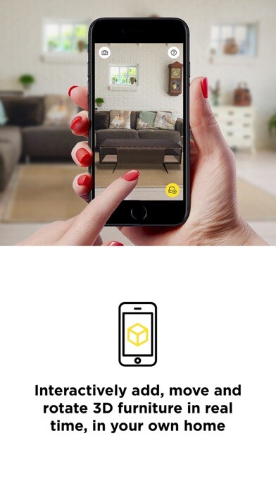 Emulate iPhone app HomeByMe AR Experience using MyAndroid