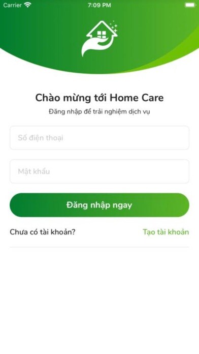Emulate iPhone app HomeCare- Giúp việc Thanh Hoá using MyAndroid Emulate iPhone app HomeCare- Giúp việc Thanh Hoá using MyAndroid