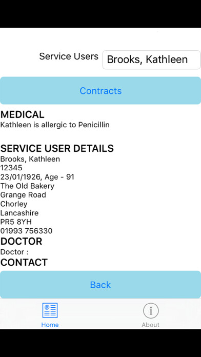 Emulate iPhone app HomeCare Logger using MyAndroid Emulate iPhone app HomeCare Logger using MyAndroid