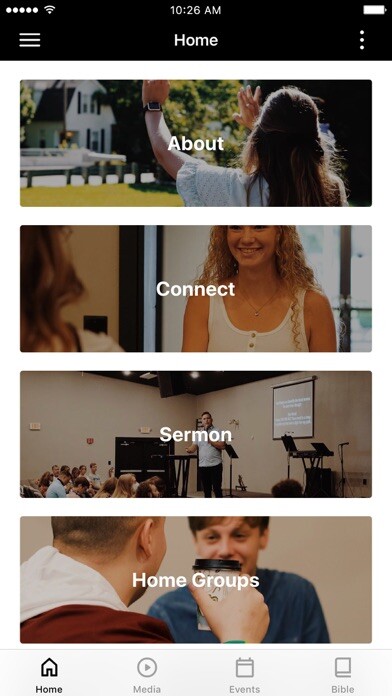 Emulate iPhone app Home Church App using MyAndroid