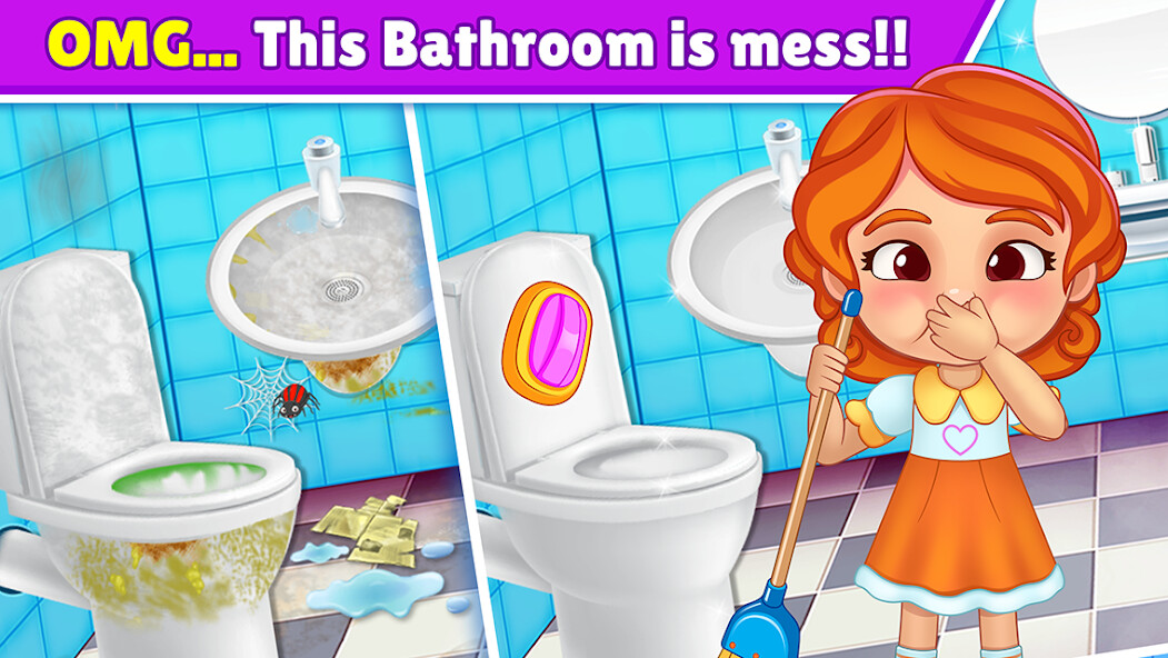 Emulate iPhone app Home Cleanup - House Cleaning using MyAndroid