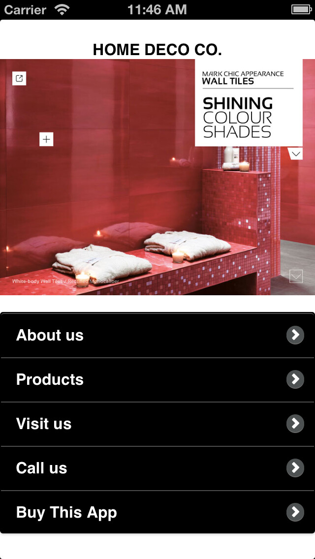 Emulate iPhone app Home Deco App using MyAndroid Emulate iPhone app Home Deco App using MyAndroid
