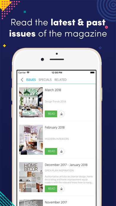 Emulate iPhone app Home & Decor Indonesia using MyAndroid