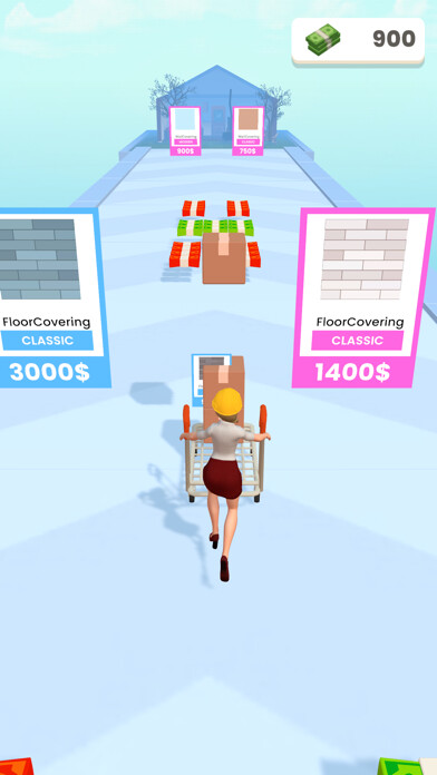 Emulate iPhone app Home Deco Run using MyAndroid