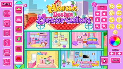 Emulate iPhone app Home Design Decoration Games using MyAndroid